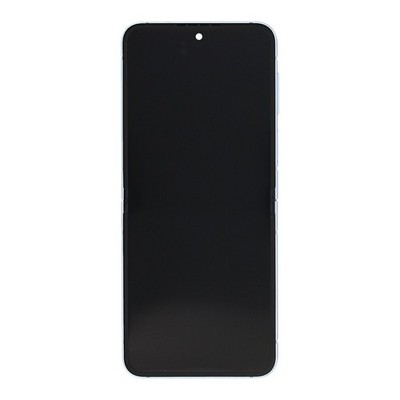 Samsung Original Service Pack Display Galaxy Z Flip6 Main F741B mit Rahmen Blue