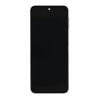 Samsung Original Display Galaxy Z Flip6 Main F741B mit Rahmen Silver Shadow