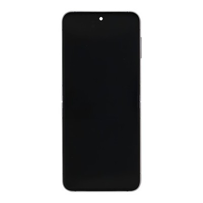 Samsung Original Display Galaxy Z Flip6 Main F741B mit Rahmen Silver Shadow