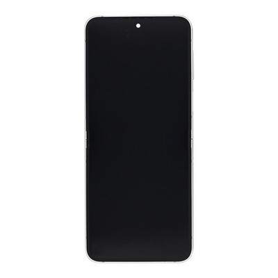 Samsung Original Service Pack Display Galaxy Z Flip6 Main F741B mit Rahmen White