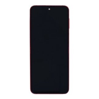 Samsung Galaxy Z Flip7 Main F766B Original Service Pack Display Rahmen Coral Red