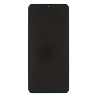 Samsung Galaxy A02 A022F Display und Touchscreen-Digitizer mit Rahmen Black Service Pack