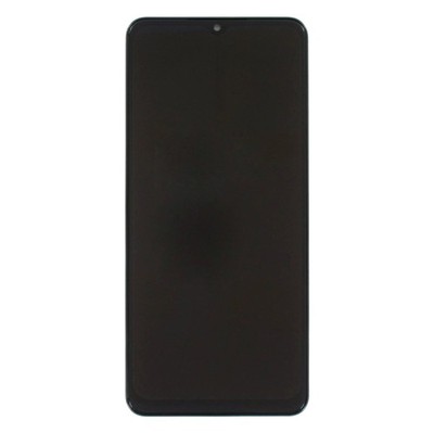 Samsung Galaxy A02 A022F Display und Touchscreen-Digitizer mit Rahmen Black Service Pack