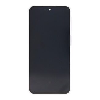 Samsung Original Service Pack Display Galaxy A37 A376B mit Rahmen White