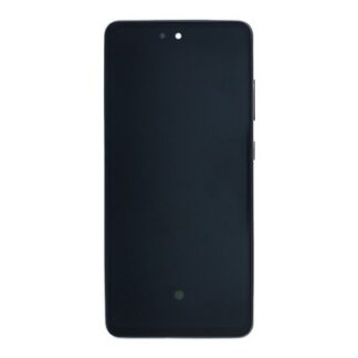 Samsung Galaxy A52s 5G A528B Original Service Pack Display Rahmen Awesome Black