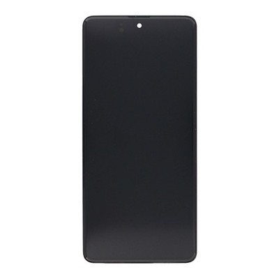 Samsung Galaxy M51 M515F Display und Touchscreen-Digitizer mit Rahmen Celestial Black Service Pack