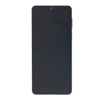 Samsung Galaxy Z Flip7 F766B Main Display und Touchscreen-Digitizer mit Rahmen Jet Black Service Pack