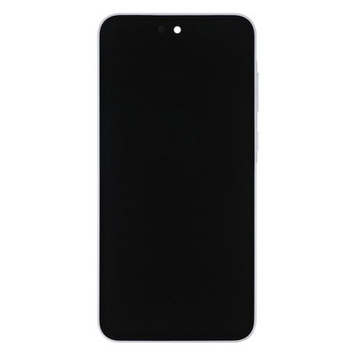 Samsung Galaxy A35 A356B Original vormontiert Display mit Rahmen Iceblue