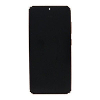 Samsung Original Service Pack Display Galaxy S25 S931B mit Rahmen Roségold