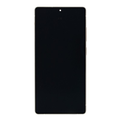 Samsung Original Service Pack Display Galaxy S25 Ultra S938B mit Rahmen Gold