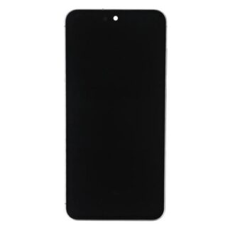 Samsung Original Service Pack Display Galaxy S24 FE S721B mit Rahmen Silber