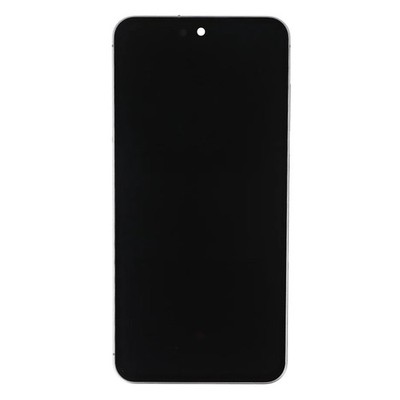 Samsung Original Service Pack Display Galaxy S24 FE S721B mit Rahmen Silber