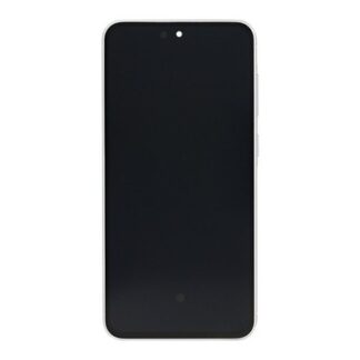 Samsung Galaxy A56 A566B Original vormontiert Display mit Rahmen Lightgray