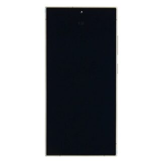 Samsung Original Service Pack Display Galaxy S24 Ultra S928 mit Rahmen Grau