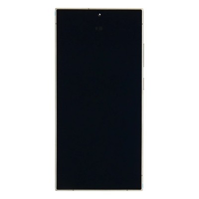 Samsung Original Service Pack Display Galaxy S24 Ultra S928 mit Rahmen Grau