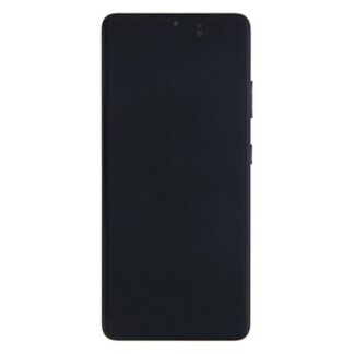 Samsung Original Display Galaxy S21 Ultra 5G G998B mit Rahmen Schwarz