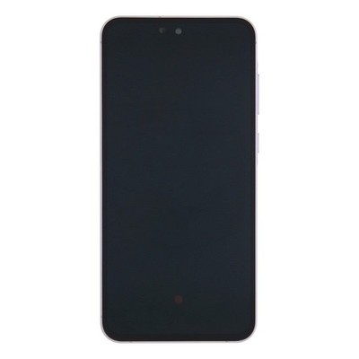 Samsung Galaxy A55 A556B Original vormontiert Display mit Rahmen Lilac