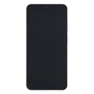 Samsung Galaxy S25 S931B Display und Touchscreen-Digitizer mit Rahmen Silver Pre-Assembled