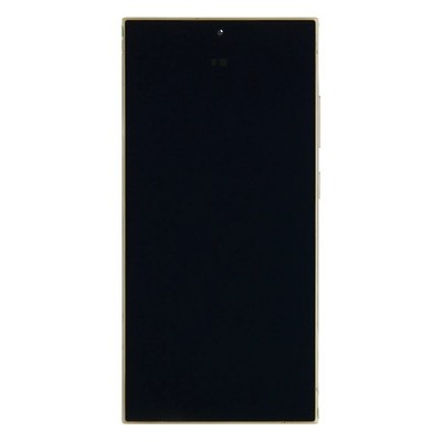 Samsung Original Service Pack Display Galaxy S24 Ultra S928 mit Rahmen Gelb