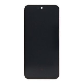 Samsung Galaxy A56 A566B Original vormontiert Display mit Rahmen Rosa