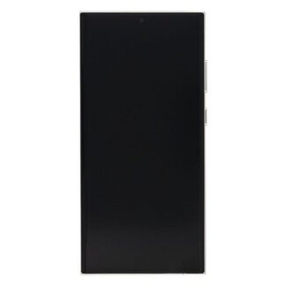 Samsung Original Service Pack Display Galaxy S23 Ultra S918B mit Rahmen Gelb