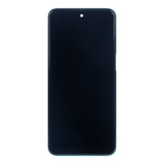 OEM Display für Xiaomi Redmi Note 10 Lite mit Rahmen Blau