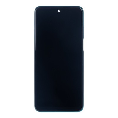OEM Display für Xiaomi Redmi Note 10 Lite mit Rahmen Blau
