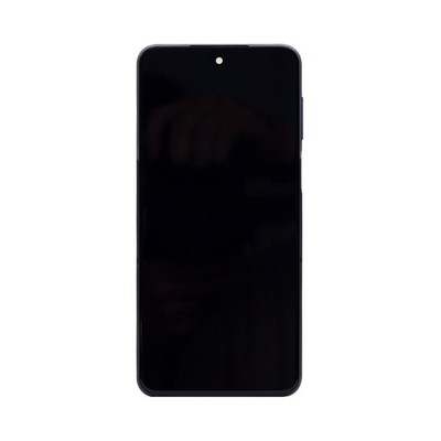 OEM Display für Xiaomi Redmi Note 9S mit Rahmen Schwarz