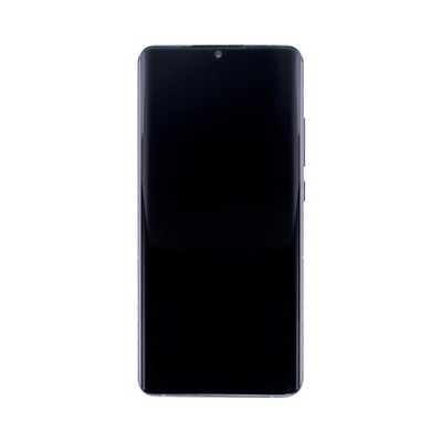 Xiaomi Mi Note 10, Mi Note 10 Pro, Mi Note 10 Lite Display und Touchscreen-Digitizer mit Rahmen Midnight Black OEM
