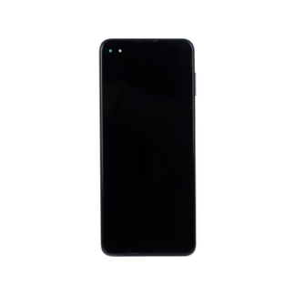 OEM Display für Motorola Moto G 5G Plus mit Rahmen Blau