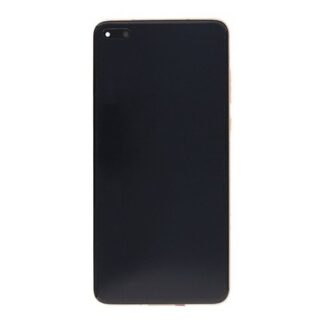 Original Huawei Service Pack Display für P40 mit Rahmen Gold