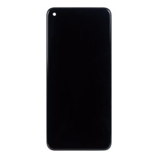 OEM Display für Oppo A96 mit Rahmen Schwarz
