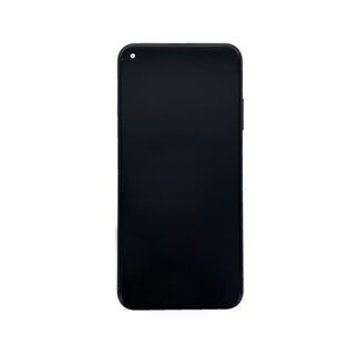 Huawei P40 Lite E Display und Touchscreen-Digitizer mit Rahmen Midnight Black OEM
