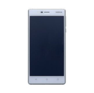 OEM Display für Nokia 3 mit Rahmen Weiß