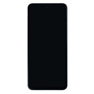 OEM Display für Motorola Moto G45 mit Rahmen Schwarz