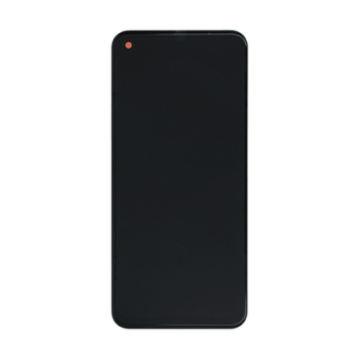 OEM Display für Realme 8 5G, Narzo 30 5G mit Rahmen Blau