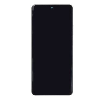 Motorola Edge 50 Pro Display und Touchscreen-Digitizer mit Rahmen Black Beauty OEM