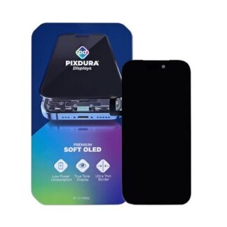PIXDURA Display für iPhone 17 Pro Soft OLED Premium 120Hz Touchscreen