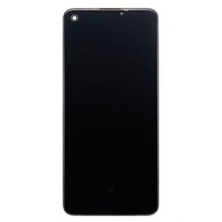 OEM Display für Oppo Reno6 Lite mit Rahmen Schwarz