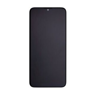 OEM Display für Motorola Moto E7 mit Rahmen Grau