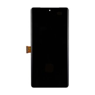 Soft-OLED Display für Google Pixel 7 Pro mit Rahmen Schwarz