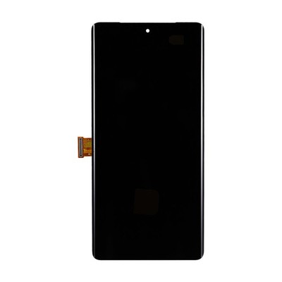 Soft-OLED Display für Google Pixel 7 Pro mit Rahmen Schwarz