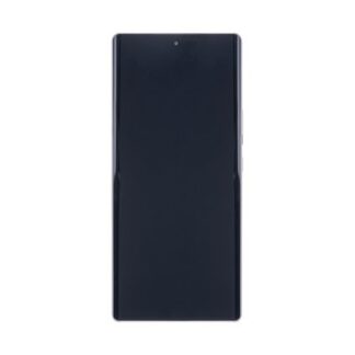 OEM Display für Honor 70 mit Rahmen Silber