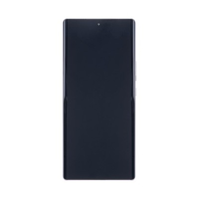 OEM Display für Honor 70 mit Rahmen Silber