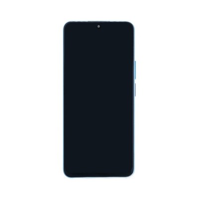 Honor X8a, 90 Lite Display und Touchscreen-Digitizer mit Rahmen Cyan Lake OEM