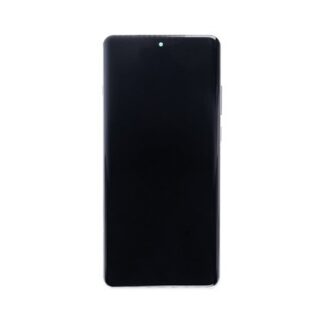 OEM Display für OnePlus 12 mit Rahmen Silber