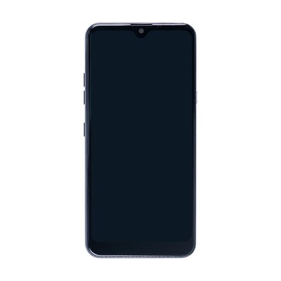 OEM Display für LG Q60 mit Rahmen Schwarz