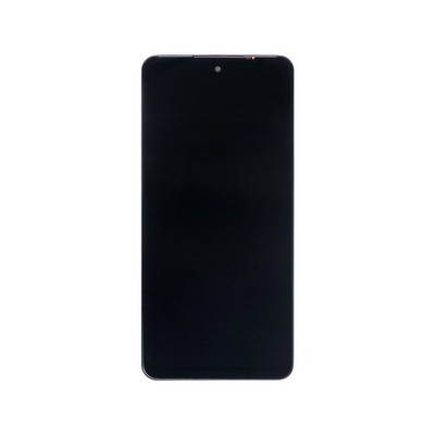 OEM Display für Oppo A58 4G mit Rahmen Schwarz