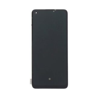 Oppo Reno7 Z 5G, Reno8 Lite 5G Display und Touchscreen-Digitizer mit Rahmen Black OEM