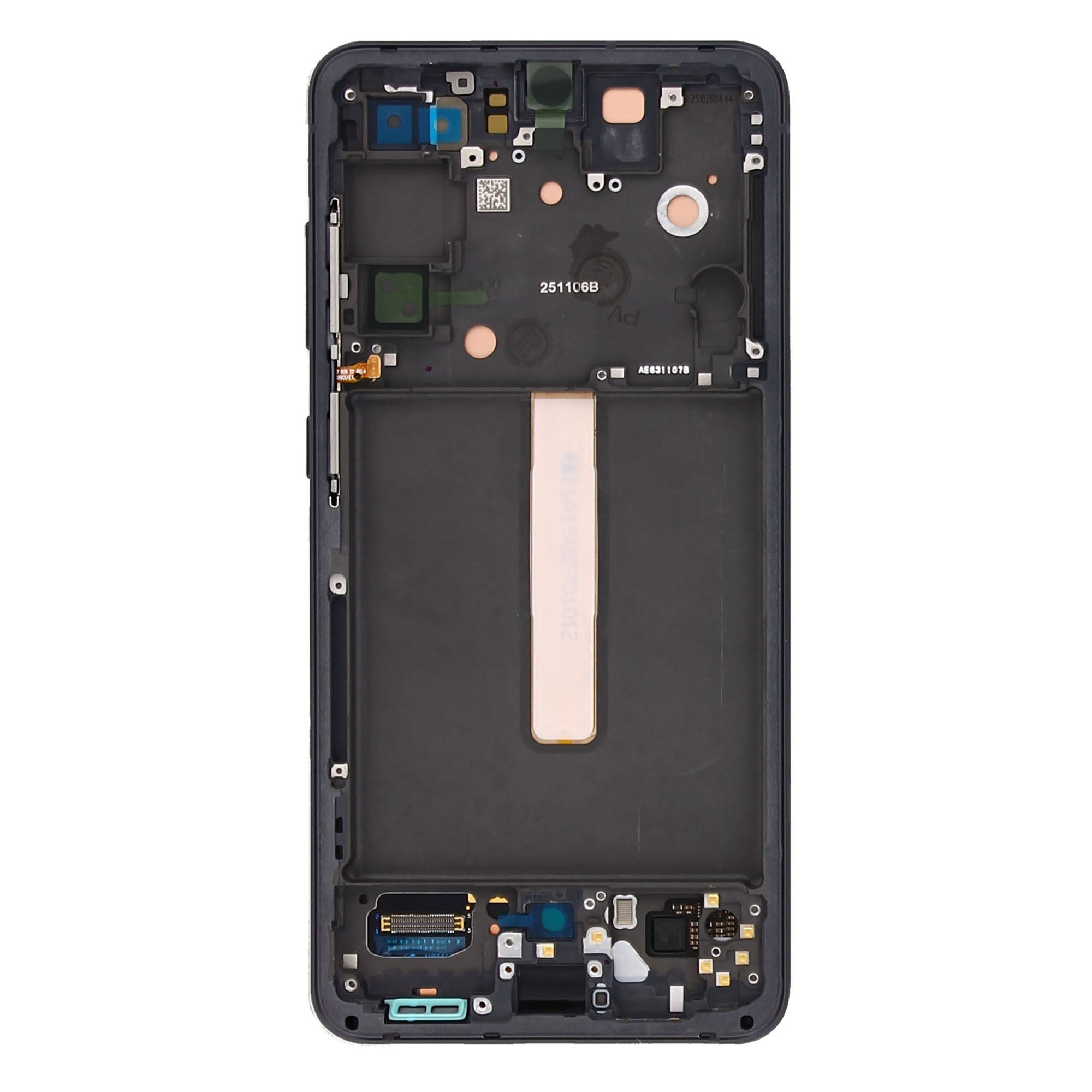Samsung Original Service Pack Display Galaxy S21 FE G990B mit Rahmen Graphite – Bild 3